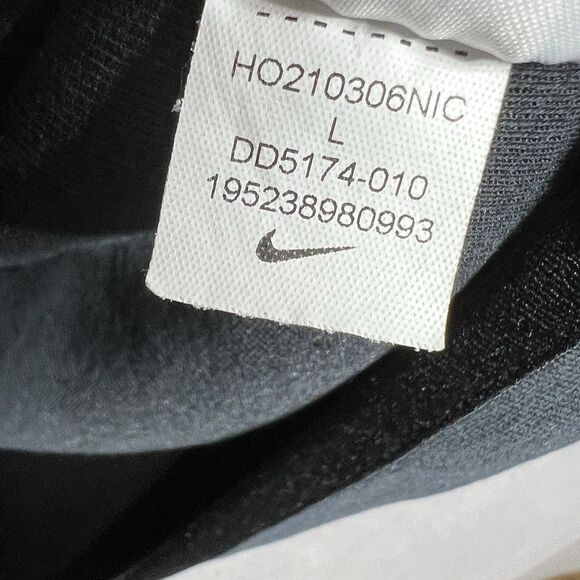 Nike Sportswear Tech Fleece Sweatshirt Men's Large Pullover Hoodie Triple/ Black - Picture 10 of 11